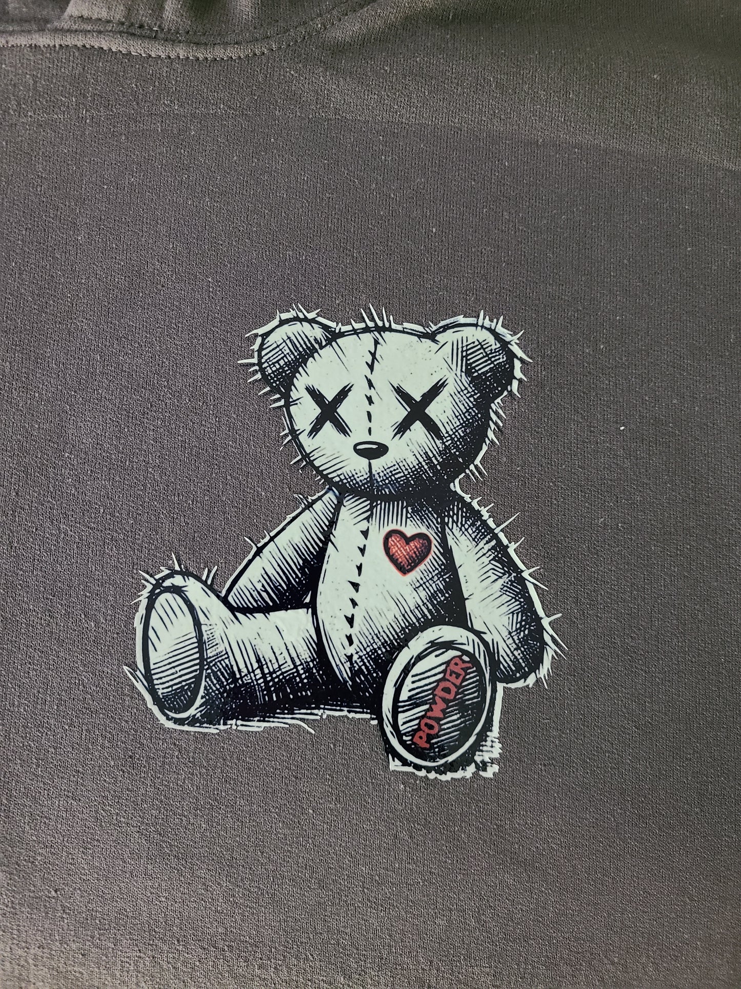 Powder Stitched Bear Hoodie