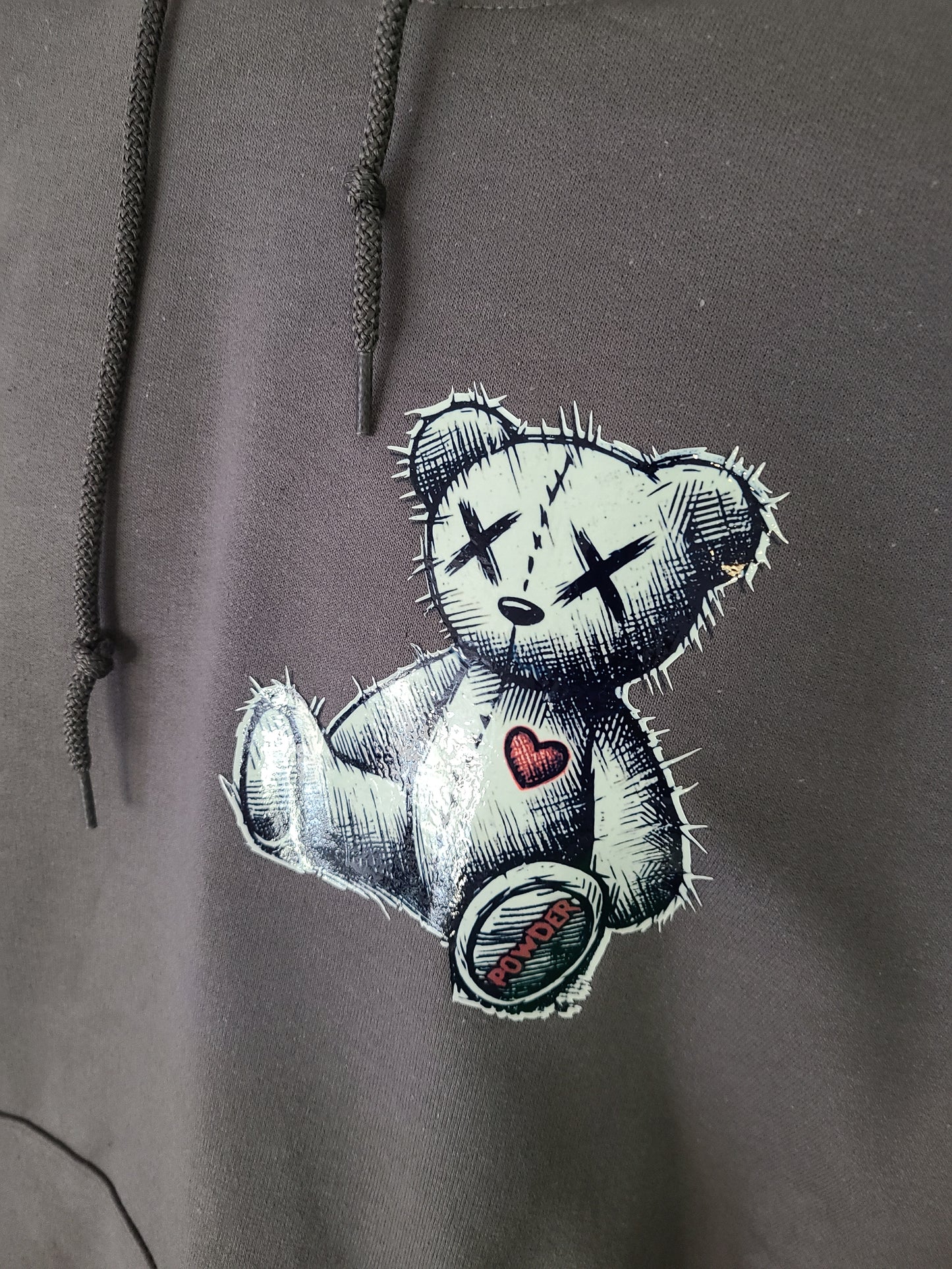 Powder Stitched Bear Hoodie