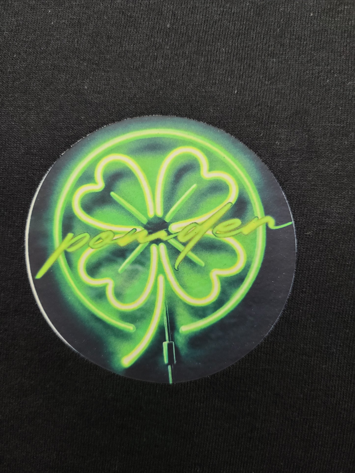 Neon Clover "Powder" T-Shirt (Black)