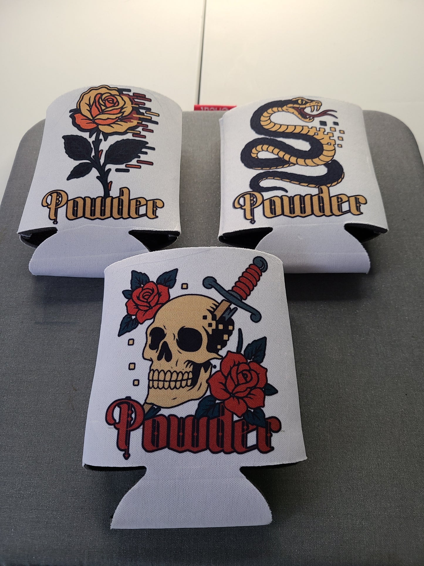Skull and Dagger Koozie