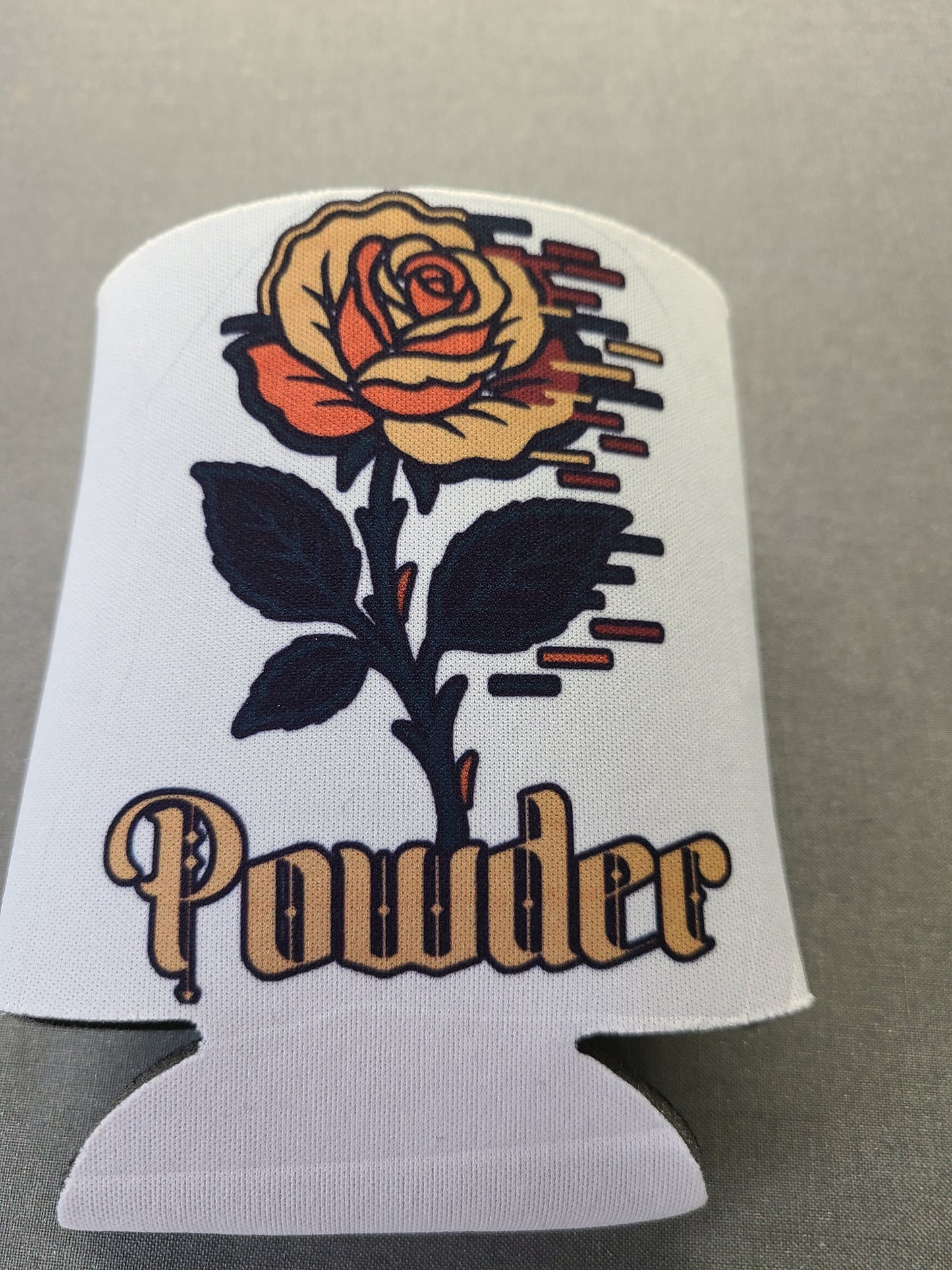 Glitch Bloom Koozie