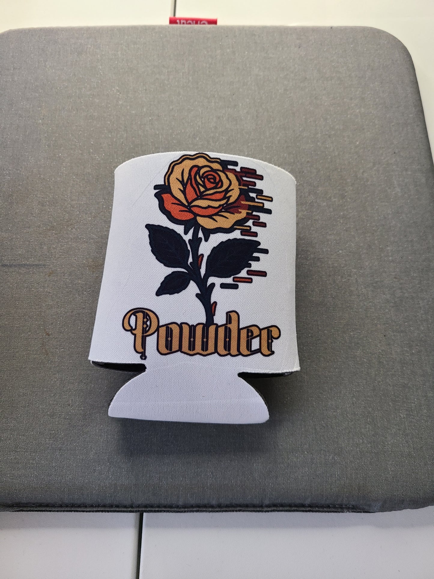 Glitch Bloom Koozie