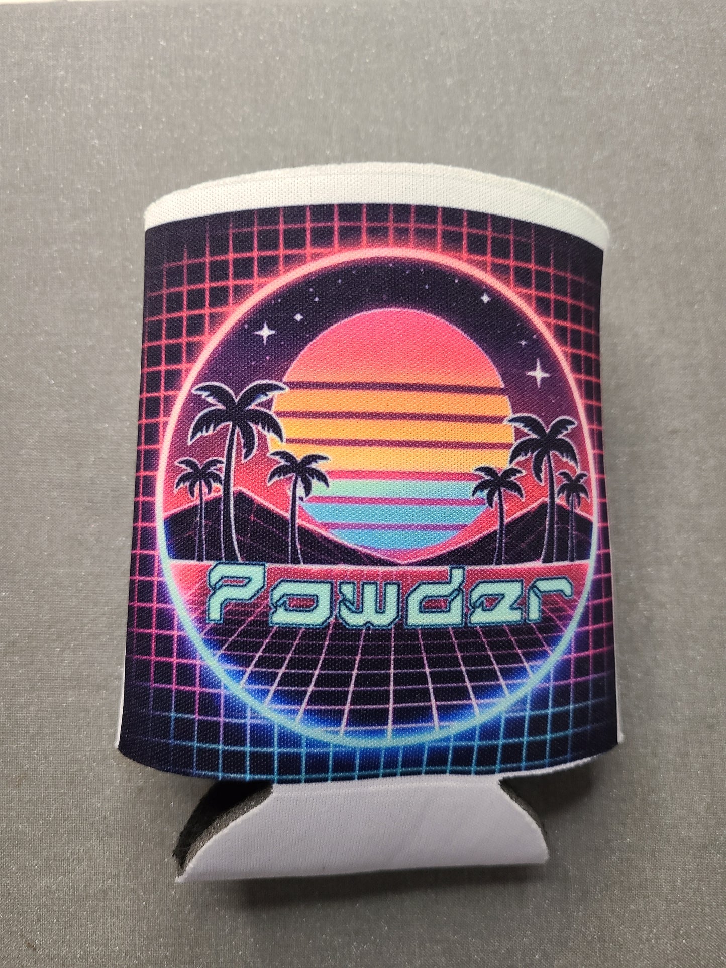 exclusive Retro Sunset "Powder" Koozie
