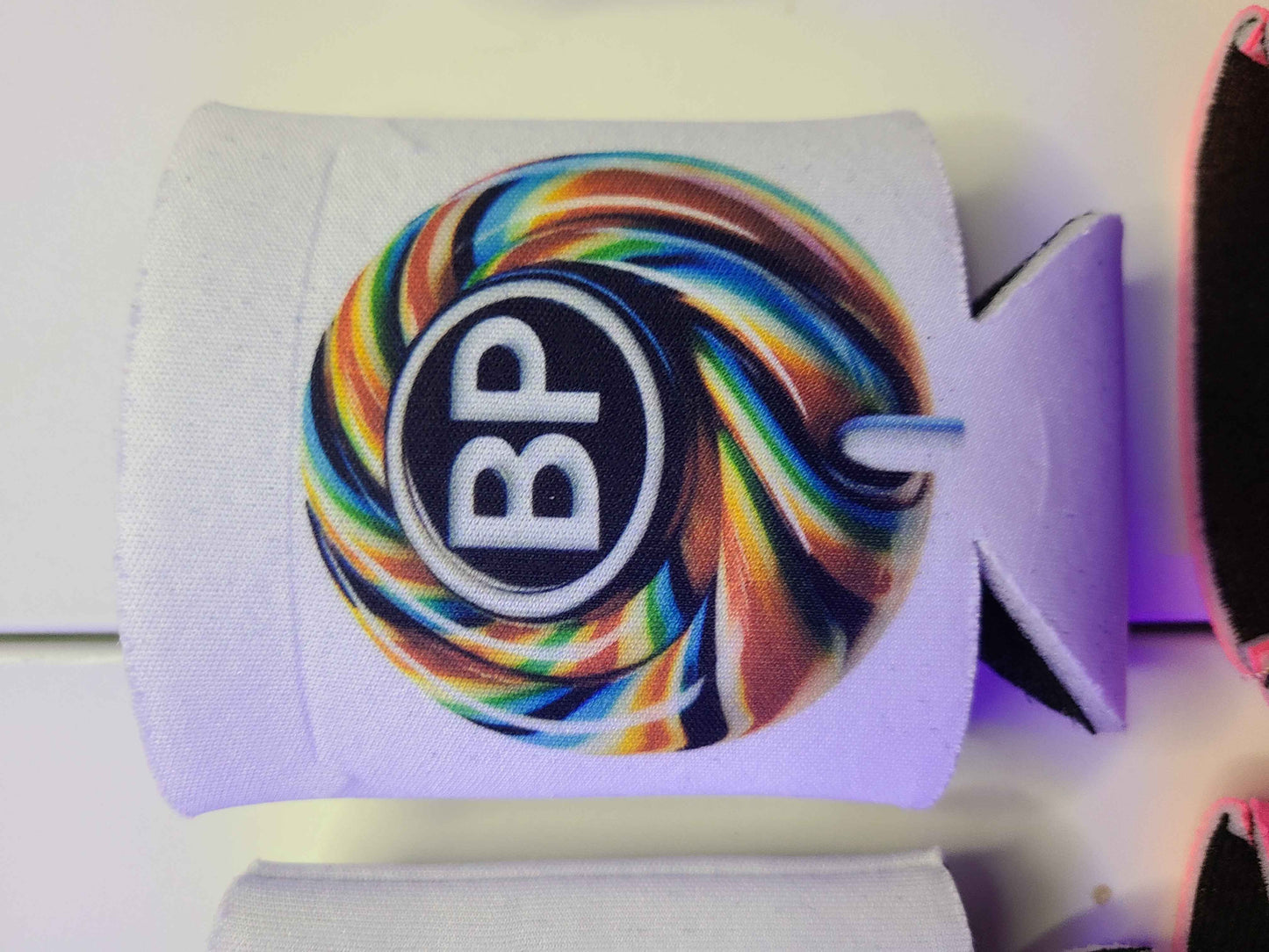 SweetTooth-BP Swirl Lollipop Koozie