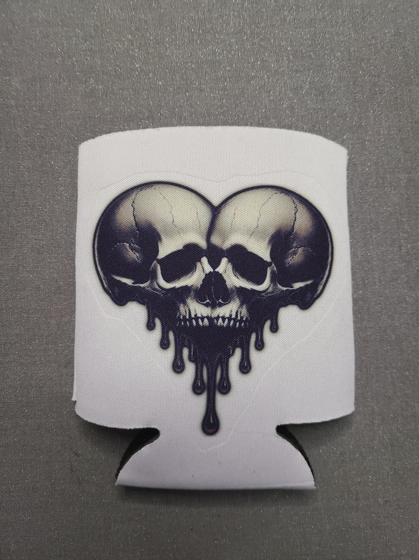 Melting Skulls Koozie